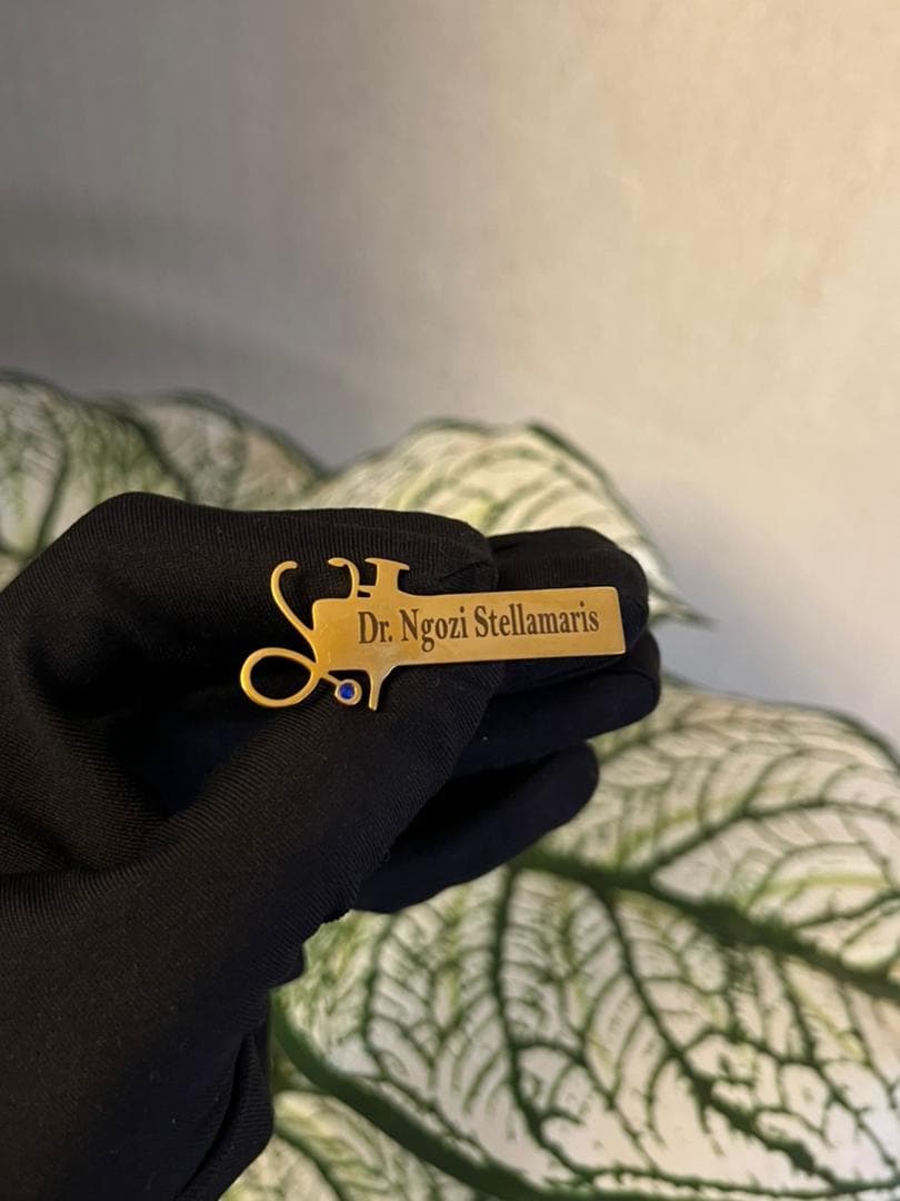 Syringe Brooch