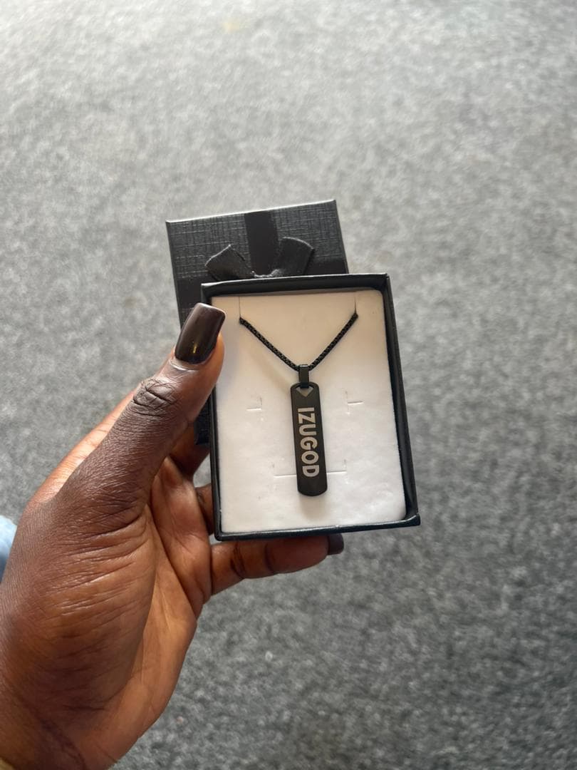 Masculine Bar Necklace